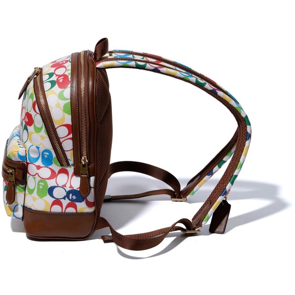 BAPE X COACH ACADEMY BACKPACK 23 IN CANVAS APE - Picture 4 of 8